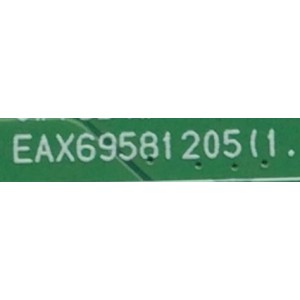 MAIN PARA SMART TV LG / NUMERO DE PARTE EBT66966502 / EAX69581205 / PANEL NC700TQG-VSKH5 / DISPLAY JE695R3HD87 / MODELO 70UQ7070ZUD.BUSMLKR / 70UQ7590PUB.BUSMLKR